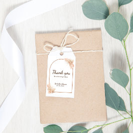 Boho Chic Minimalistisch Baby Showmarke Geschenkanhänger