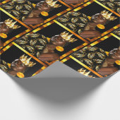 "Boho Chic mit afrikanischem Flair" Geschenkpapier (Ecke)