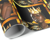 "Boho Chic mit afrikanischem Flair" Geschenkpapier (Rolleneckpunkt)