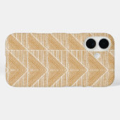Boho Chic Modern Geometric Lines Pattern Gold Case-Mate iPhone Hülle (Rückseite (Horizontal))