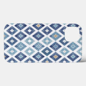 Boho Chic Modern Rhombus Case-Mate iPhone Hülle (Rückseite (Horizontal))