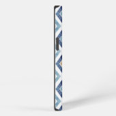 Boho Chic Modern Rhombus iPhone Hülle (Rechte Seite)