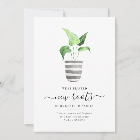 Boho Chic New Roots Wir haben botanische Bewegung (Vorderseite)