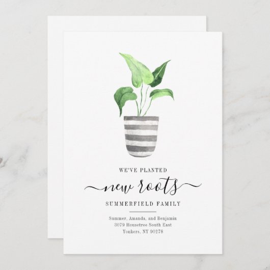 Boho Chic New Roots Wir haben botanische Bewegung (Vorne/Hinten)