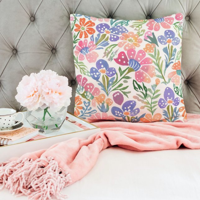 Boho Chic Niedlich Floral Valentines Geschenke für Kissen (Boho Chic Cute Floral Valentines Gifts for Teens)