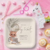 Boho Chic Niedlich, wir können frühes Abwarten Bab Pappteller (Party)