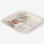 Boho Chic Niedlich, wir können frühes Abwarten Bab Pappteller (Gewinkelt)