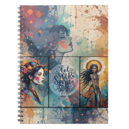 Boho Chic-Notebook Notizblock