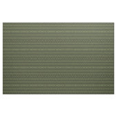 Boho Chic Olive Green Pattern Stoff (Yard (91,4 cm))