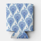 Boho Chic Paisley Seamless Oriental Dosenkühler (Rückseite)