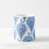 Boho Chic Paisley Seamless Oriental Kaffeetasse (Mittel)