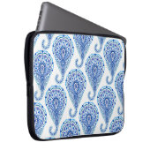Boho Chic Paisley Seamless Oriental Laptopschutzhülle (Vorne Rechts)