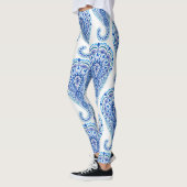 Boho Chic Paisley Seamless Oriental Leggings (Links)