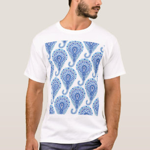 Boho Chic Paisley Seamless Oriental T-Shirt