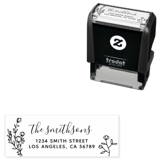 Boho Chic Permastempel (Beispiel)