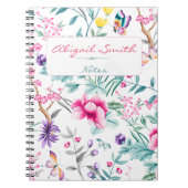 Boho Chic Personalisiertes Notebook Notizblock (Vorderseite)