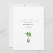 Boho Chic-Pflanze Wir haben uns bewegende Ankündig (Rückseite)