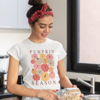 Boho Chic Pumpkin Season Fall T-Shirt