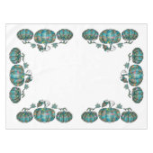 Boho Chic Pumpkin Tablecloth Tischdecke (Vorderseite (Horizontal))