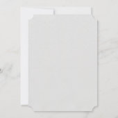 Boho Chic Sage Green Watercolor Branch Save The Date (Rückseite)