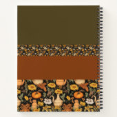 Boho-Chic Sage & Rust Bullet Journal Notizblock (Rückseite)