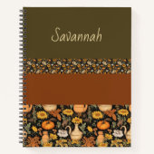 Boho-Chic Sage & Rust Bullet Journal Notizblock (Vorderseite)