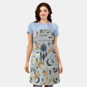 Boho Chic Schürze mit Dreamcatcher in den Tones vo (Getragen)