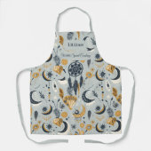 Boho Chic Schürze mit Dreamcatcher in den Tones vo (Vorderseite)