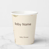 Boho Chic Sonnenschein-Papierbecher Pappbecher (Links)
