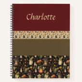 Boho-Chic Spiral Bullet Journal Notizblock (Vorderseite)