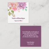 Boho CHIC Spring blubed Boutique Discount Coupon (Vorne/Hinten)