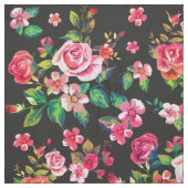 Boho Chic spring Rose Blumenmuster Stoff (Muster)