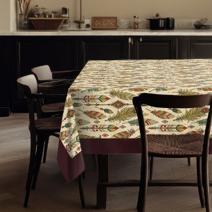 Boho Chic Tablecloth mit Details zum Tribal Arrow Tischdecke
