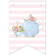 Boho Chic, Tee-Party, niedlich, Teekanne