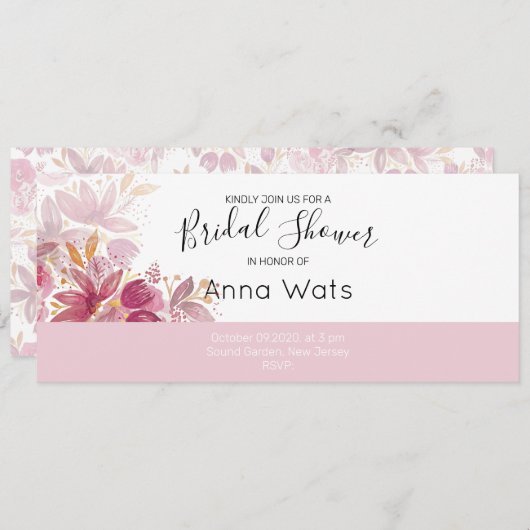 Boho Chic Terracotta Blush (Vorne/Hinten)