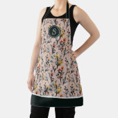 Boho Chic Vibes: Dusty Rose Wasserfarbe Schürze (InSitu)