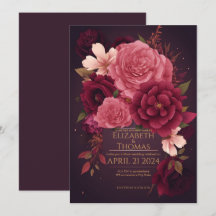 Boho Chic Violet und Dunkel Lila.