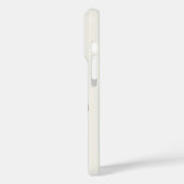 Boho-Chic-Wasserfarben-Blumen-Kuh-Schädel Case-Mate iPhone Hülle (Rückseite / Links)