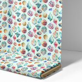 Boho Chic Watercolor Gemstones Stoff