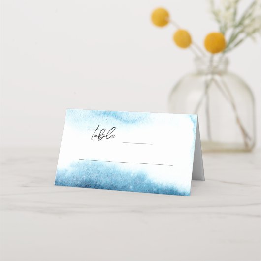 Boho-chic wedding Place & Escort Karten (Vorderseite)