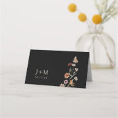 Boho Chic Wedding Platzkarte (Rückseite)