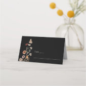 Boho Chic Wedding Platzkarte (Vorderseite)