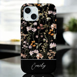 Boho Chic Wildblume Black Floral Elegante Case-Mate iPhone Hülle<br><div class="desc">Embrace boho chic mit unserem Boho Wildblume Black Floral Elegant iPhone Gehäuse. Inspiriert von der Schönheit der Natur,  verbindet dieser Fall den Reiz der Wildblumen mit einer Touch der Raffinesse in schwarzen Blumenmustern. Mit einem stilvollen Accessoire,  das Ihren entspannten und eleganten Lebensstil perfekt ergänzt,  steigern Sie Ihr iPhone</div>
