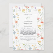 Boho Chic Wildblumen Blumenzwiebeltour (Vorderseite)