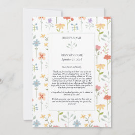 Boho Chic Wildblumen Blumenzwiebeltour