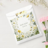 Boho Chic Yellow and Olive Wildblume Geschenktütchen (Versiegelt)