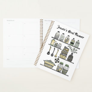Boho-chic Yellow Kitchen Dekor Gesunde Mahlzeiten Planer