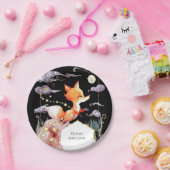 Boho Children's Fox Geburtstag Pappteller (Party)