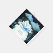 Boho Children's Pastel Storybook Geburtstag Serviette (Ecke)