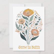 Boho Christlich Inspiration Blume des Glaubens